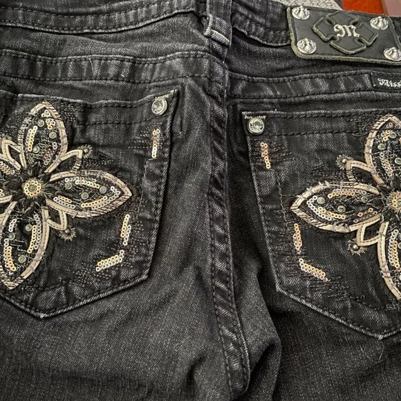 Miss Me Women's Black Signature Skinny Size 29 - Picture 6 of 6